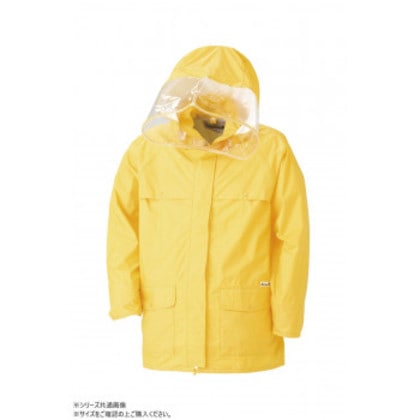 スミクラ レインウェア キャディージャケット イエロー EL