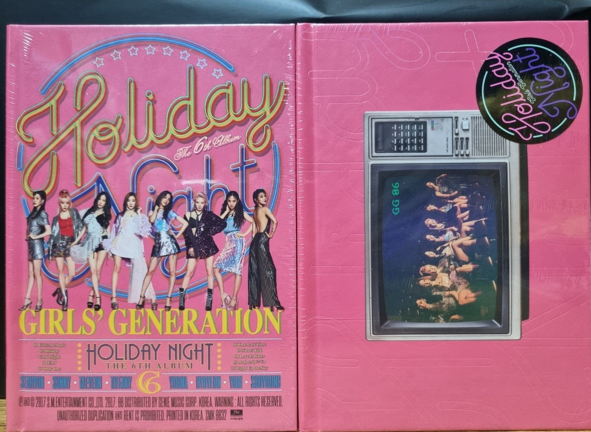 (未開封新品) 少女時代正規6集ホリデーオールナイトアルバムセット