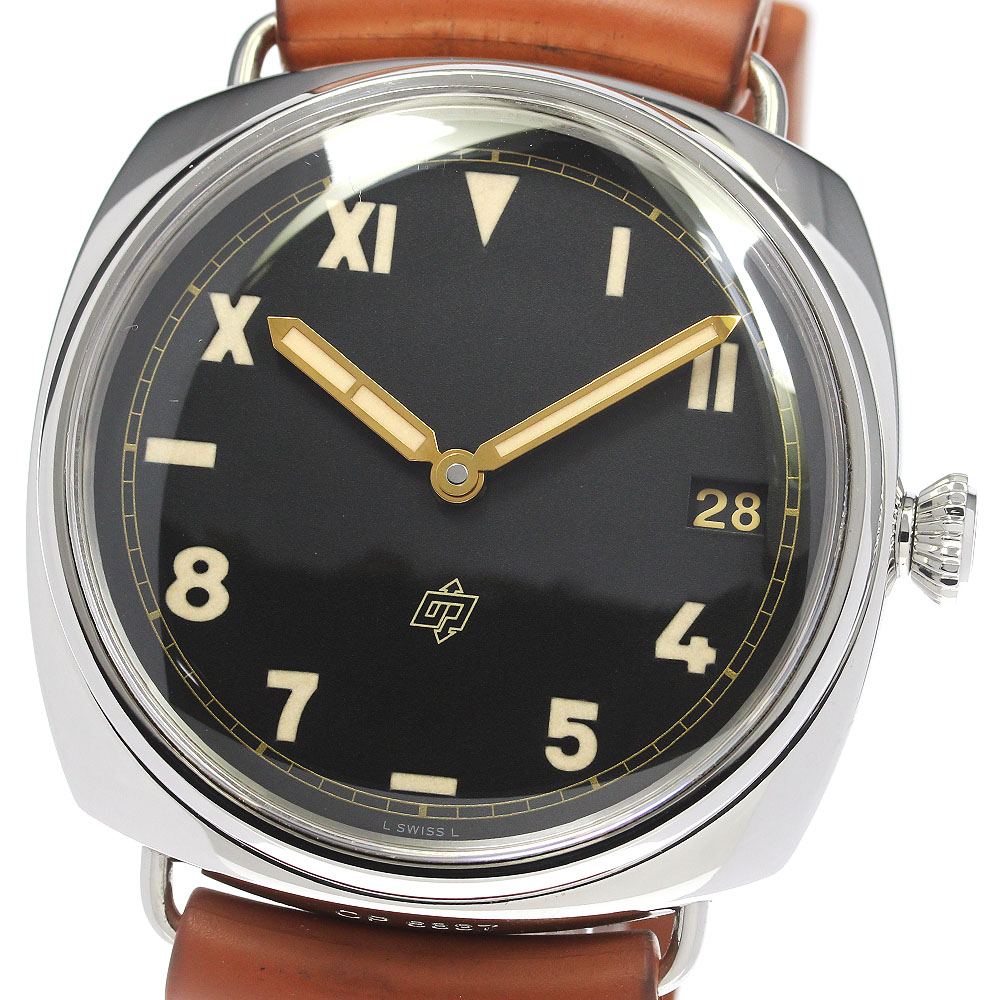 パネライ PANERAI PAM00424 ラジオミール カリフォルニア 3デイズ 手巻き メンズ _800749【中古】