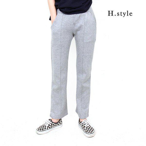 （GD）3065ピンタックブーツカットパンツ 女性