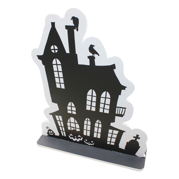 スタンドパネルハウスBH80×W65×D20cm　/　ハロウィン エコ素材 Re-Board 店頭 季節 イベント 展示 フォトブース フォトスポット 店舗装飾 販促
