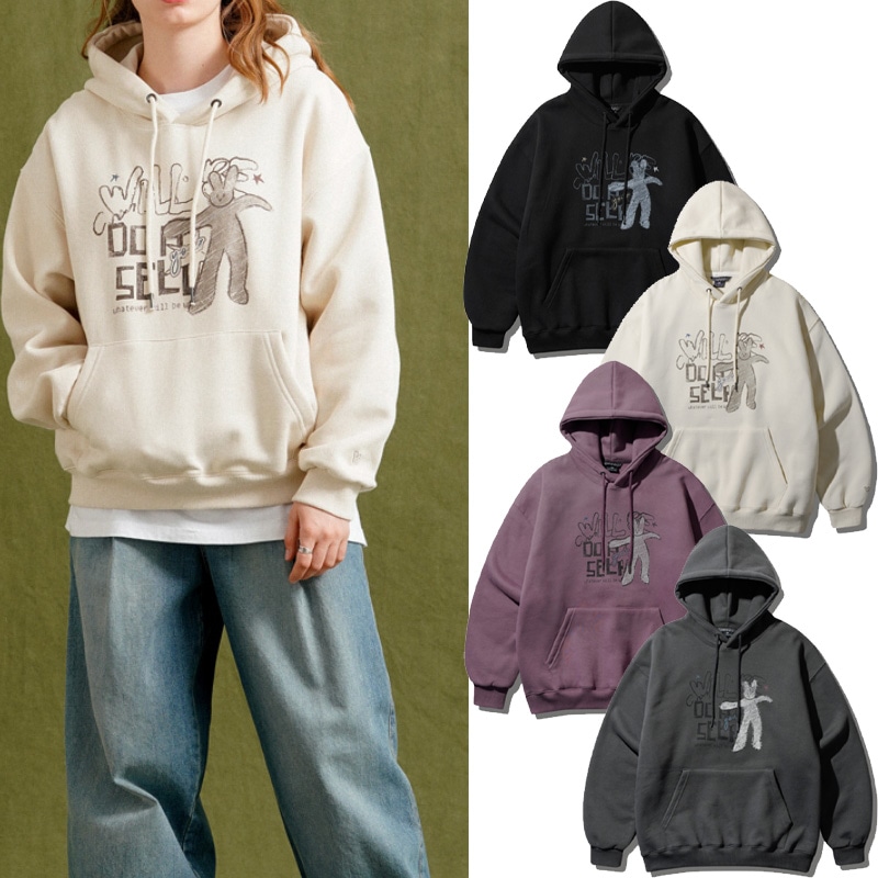WILL BUNNY HOODIE_4色