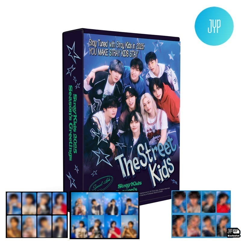 [MEGA] 【ONLINE特典】 StrayKids 2025 Season’s Greetings [The Street Kids] シーグリ / カレンダー / シーズングリーティング SKZ