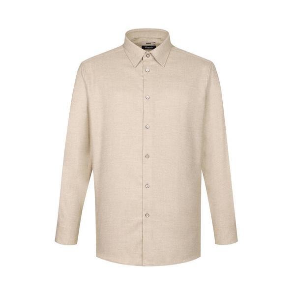 起毛ポリ混紡イージーケア ドレスシャツ レギュラーフィット__DLW1SHDL190W1