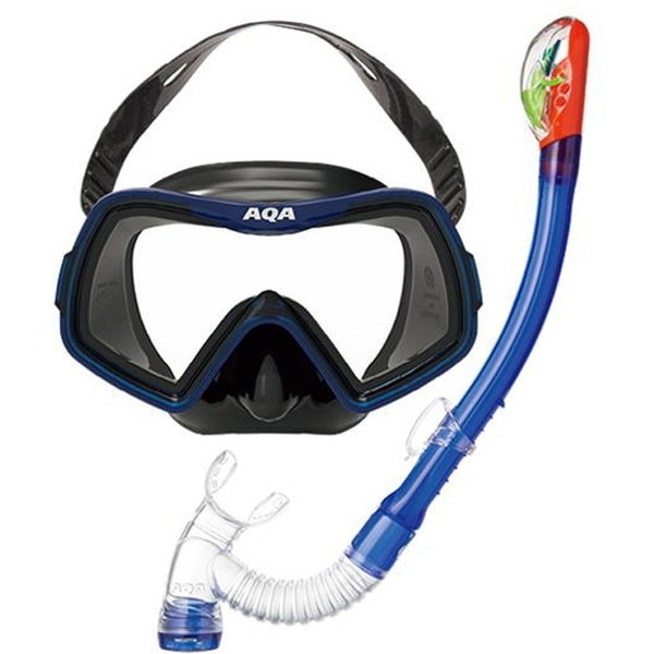 エーキューエー アカラソフト&ビキシードライSPシリコン2点セット リフレックスBL/NVY KZ9008 0122