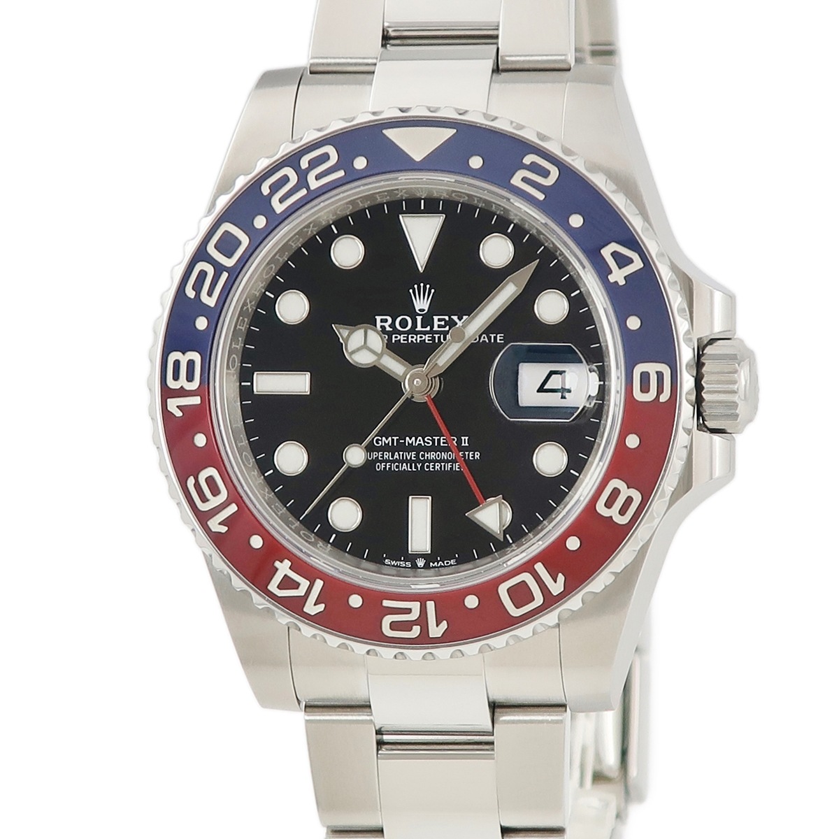 GMTマスター2 126710BLRO ランダム番 自動巻き メンズ ランダム番 赤 青 黒 ブラック ペプシ ベンツ針 3年保証