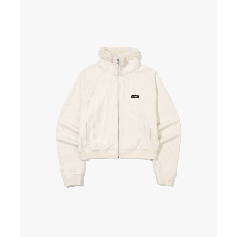 ディアドラ diadora セーラーカラー リップ トレーニングジャケット レディース IVORY D3422TFT73IVS 351861