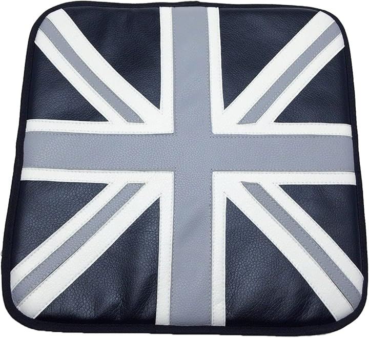 スカイベル カー シート クッション 車 ミニクーパー BMW MINI 対応 アクセサリー フェイクレザー 座布団 車用 (ブラックジャック) 4,064円