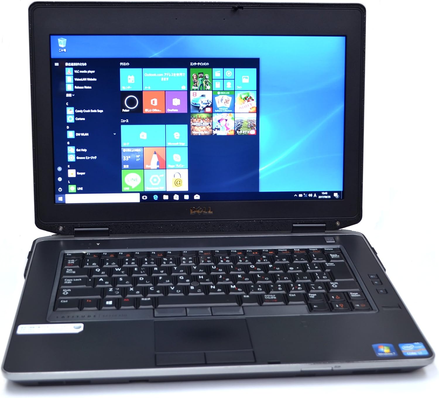 堅牢ノートパソコン Windows10 64bit Latitude E6430 ATG Core i7-3540M 3.00GHz メモリ4G マルチ WiFi 3.0