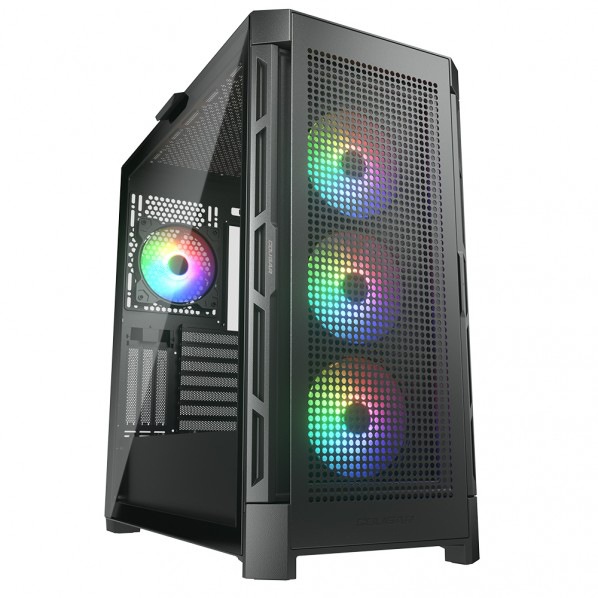 COUGAR（クーガー） ミドルタワーPCケース DUOFACE PRO RGB（ブラック） CGR5AD1BRGB