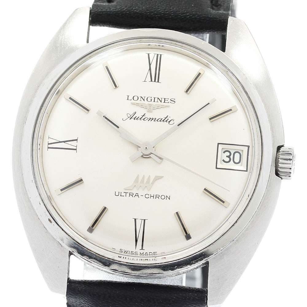 ロンジン LONGINES ウルトラクロン デイト cal.6651 自動巻き メンズ _921638【中古】