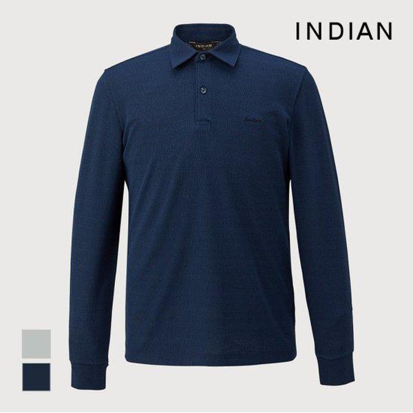 [INDIAN] リンクルソリッドツートンTシャツ_MIEAL4S1111
