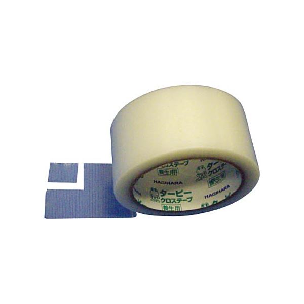 （まとめ）萩原工業 ターピー養生クロステープ 50mmx25m タテヨコ手切れ クリア 1巻[x5]