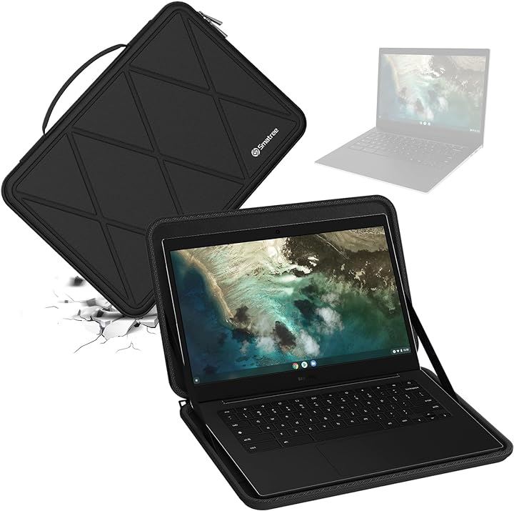 ハードEVA保護スリーブケース 14インチ Samsung Galaxy Go( Black-For Samsung 14イン, For Samsung 14インチ(X8259))