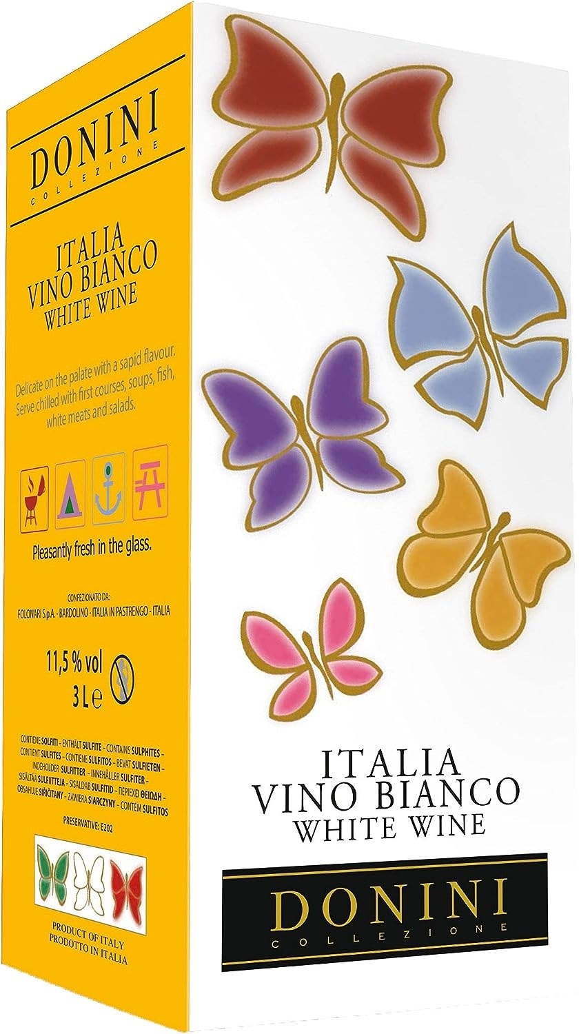 グルッポイタリアーノヴィーニ ドニーニ ビアンコ 3000ｍl 3L2ケース/8本［白/辛口/イタリア/]【北海道沖縄県東北四国九州地方は必ず送料がか