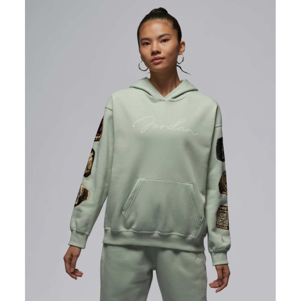 ナイキジョーダンブルックリンフリースプルオーバーパーカー W-シーフォーム:セール/ HJ0203-017