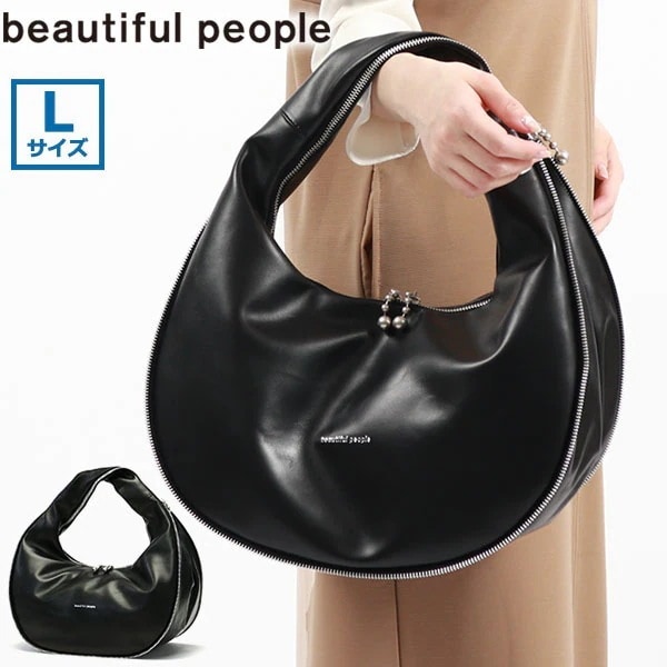 レディース 本革 黒 トート ワンショルダー 軽量 ブランド 日本製 おしゃれ B5 mobious bag in cow hide L 611950