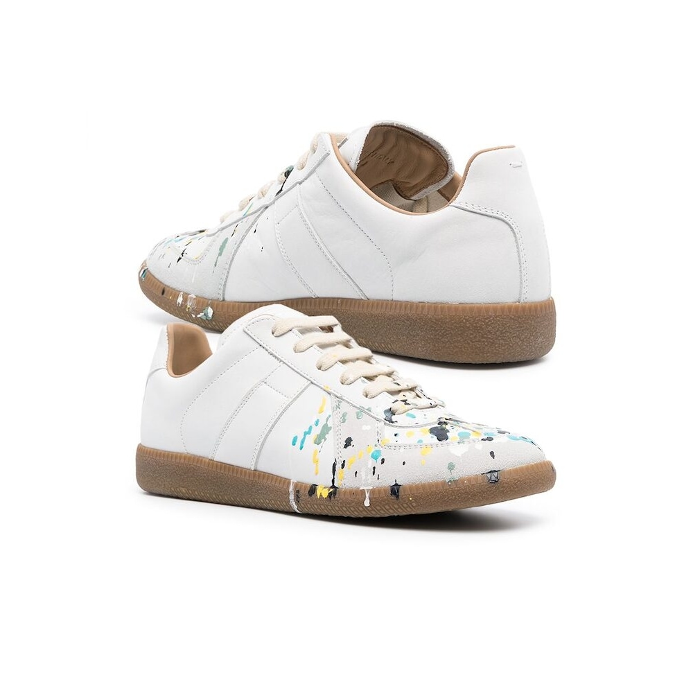 メゾンマルジェラ 11周年記念女性用ペイントスニーカー S58WS0101 P1892 H8614 PCL5003551044