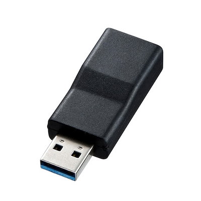 他サイト： サンワサプライ USB3.1A-USB Type Cメス変換アダプタ ADUSB29CFAの商品画像
