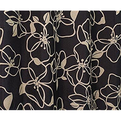 Arie(アーリエ) 遮光形状記憶加工カーテン ダリル 150225cm ブラック 39,000円