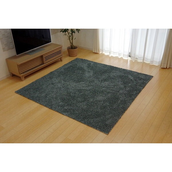 1280480130203 ノベル ロングラグ GY 140×340 メーカー直送