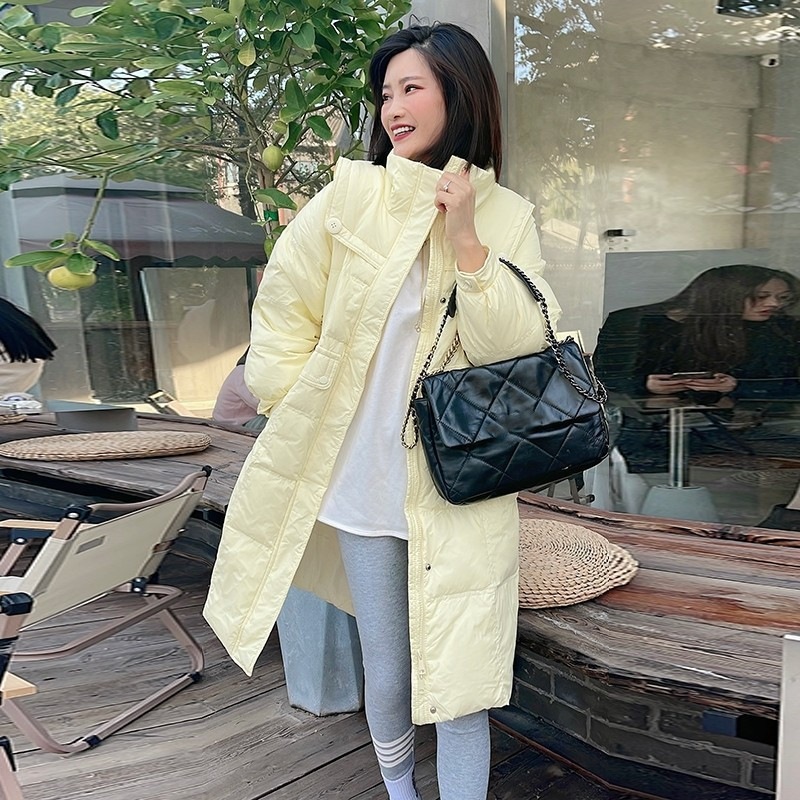 新品 大人気 ダウンコート レディース ロング丈 アウター ダウンジャケット Aライン フード付き ふわふわ ゆったり 厚手 暖か 防寒 通勤 おしゃれ 冬 韓国風