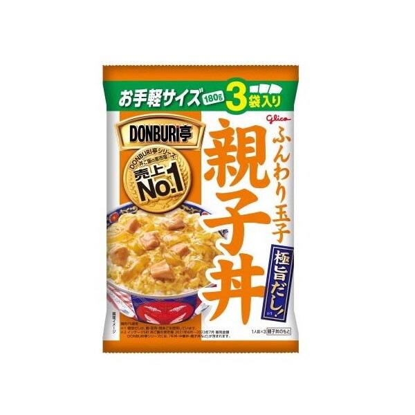 江崎 DONBURI亭 親子丼 3食パック 180gx3x10 メーカー直送