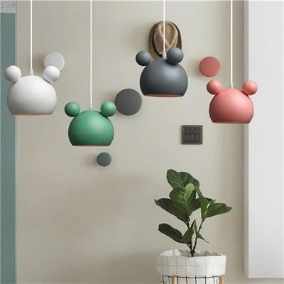 ペンダントライト 吊り下げライト 北欧 おしゃれ ダイニング 和室 リビング led シーリング ダクトレール用 ミッキー インテリア 子供部屋 工事不要