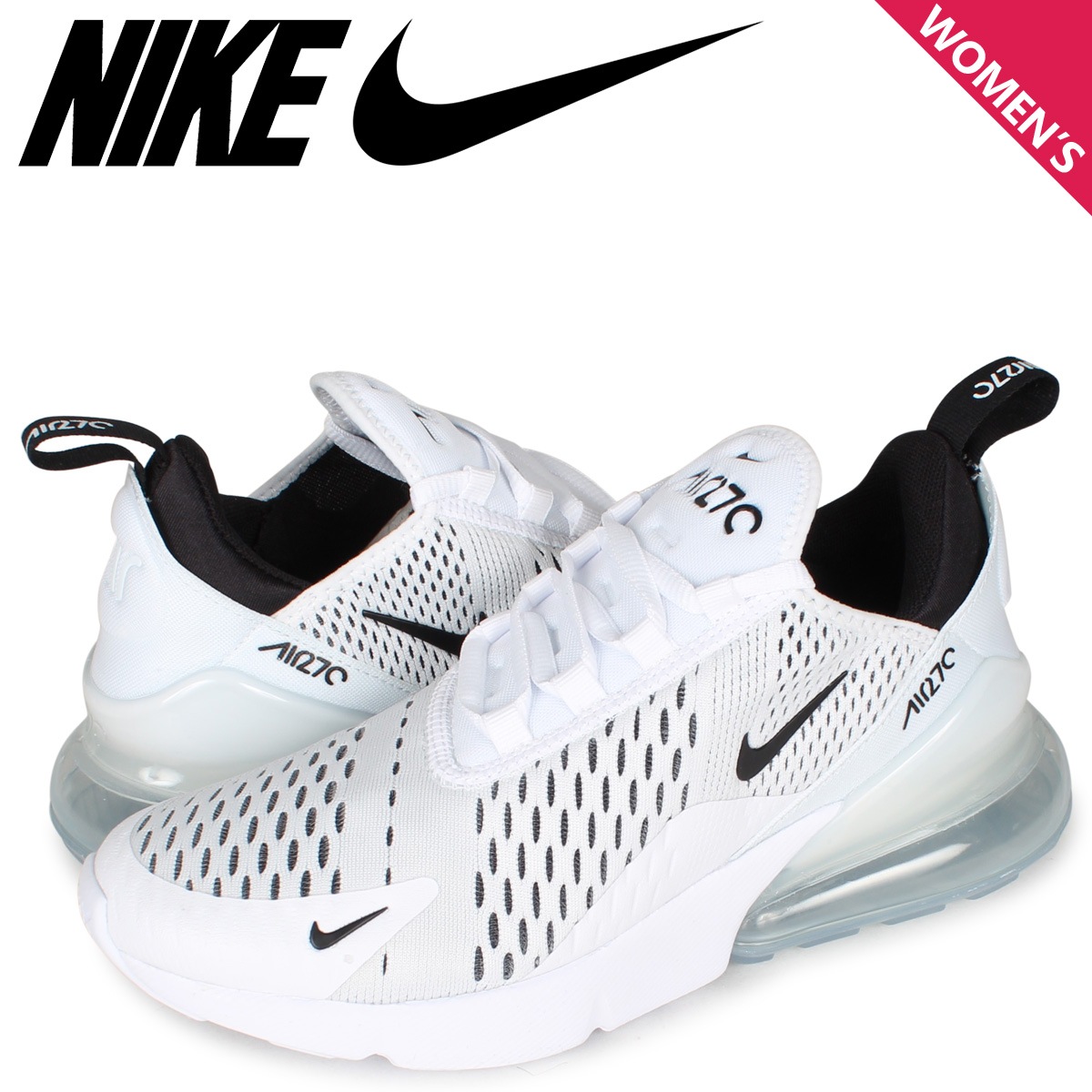 エアマックス270 スニーカー レディース WMNS AIR MAX 270 ホワイト 白 AH6789-100