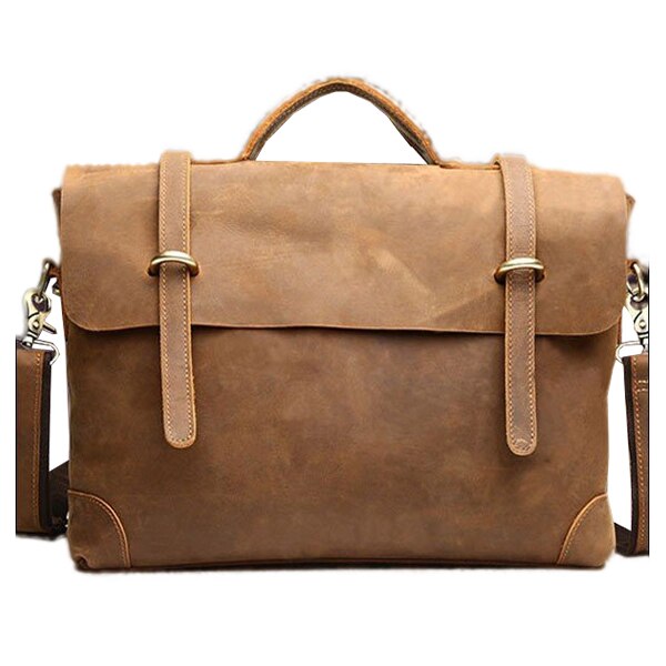 ショルダーバッグ ビジネス 牛革 斜め掛け ハンドバッグ 2way 男女兼用 軽量 大きめ