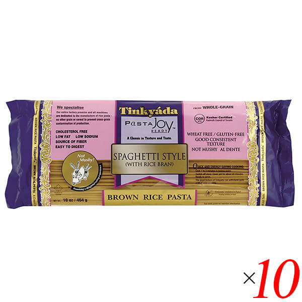 玄米スパゲッティスタイル 454g 10個 ヨミオノスタジオ ナチュラルフーズ事業部