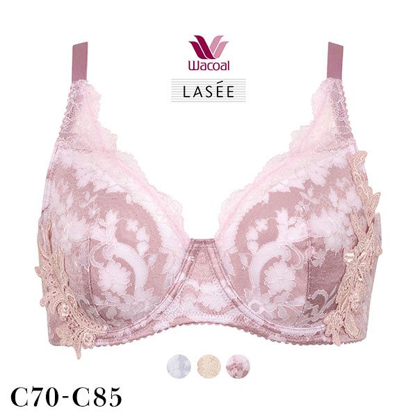 ワコール Wacoal ラゼ LASEE 27G BFA327 フルカップ ブラジャー C アウトイ