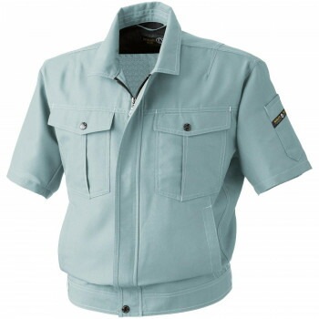 桑和 971 半袖ブルゾン Lサイズ モスグリーン（107） Absolute GEAR