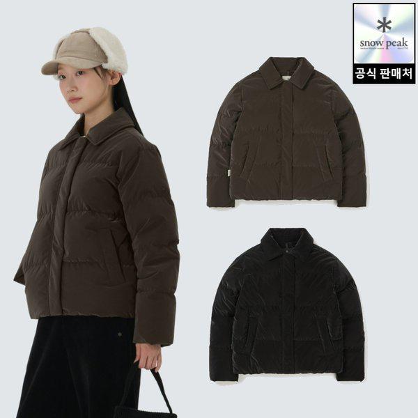 [25/FW] S25WWTDJ27 シルキー 女性 カラーネック ダウンジャケット