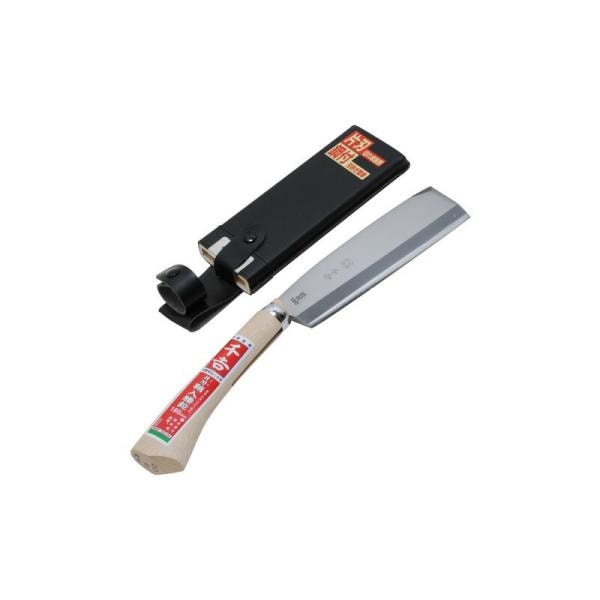 千吉 鞘入腰鉈 片刃 180MM 園芸道具 鉈 片刃