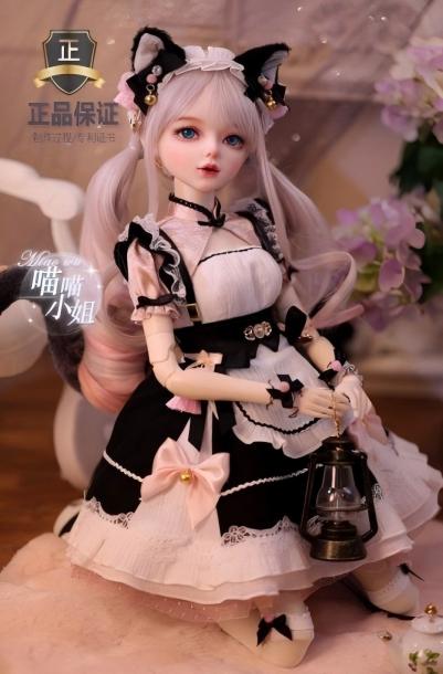 霓萌nimeng ニャンニャンさん 喵喵小姐 BJD（Balljointed Doll） 60cm ( 1/3 ) アクションフィギュア NM2022-1