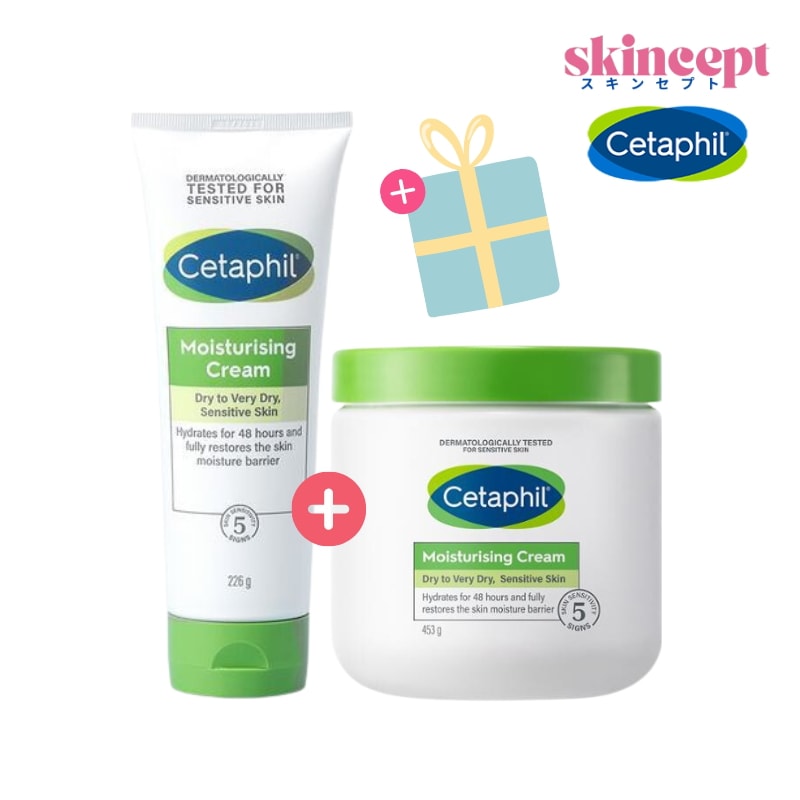 [SEVENTEENディノ(DINO) Pick] モイスチャライジングクリーム 453g (Jar type) + 226g (Tube type) セット+Free Gfit