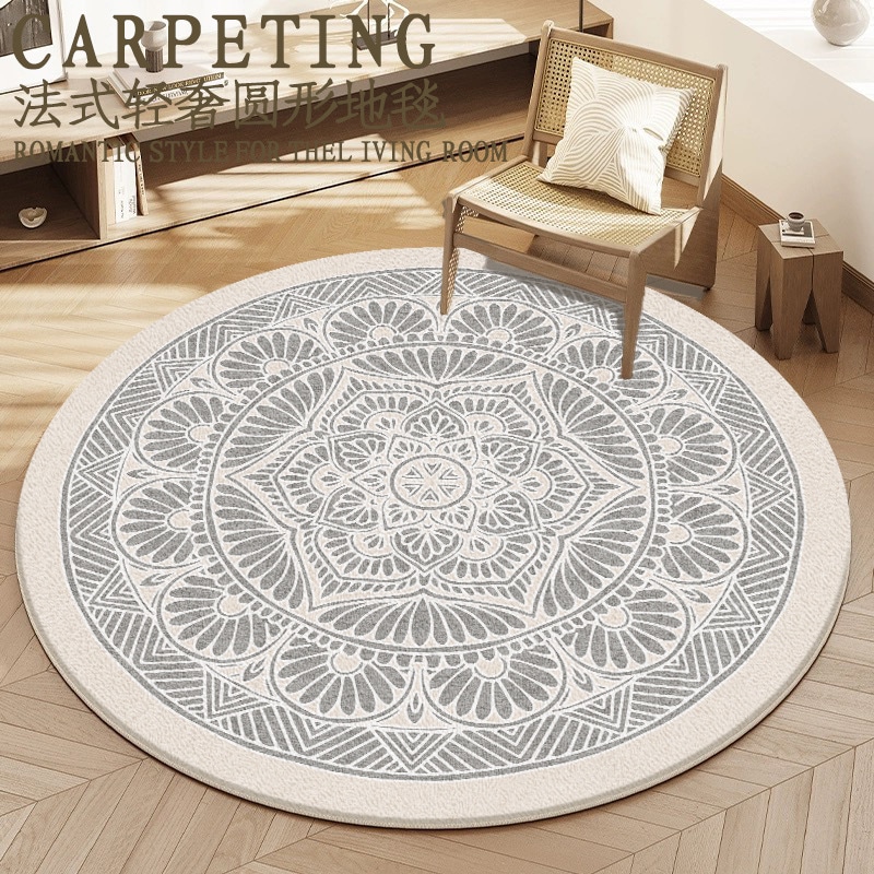 クロスボーダーアマゾンボヘミアンリビングルームカーペットペルシャ寝室バスケットカーペットパターンラウンドカーペット