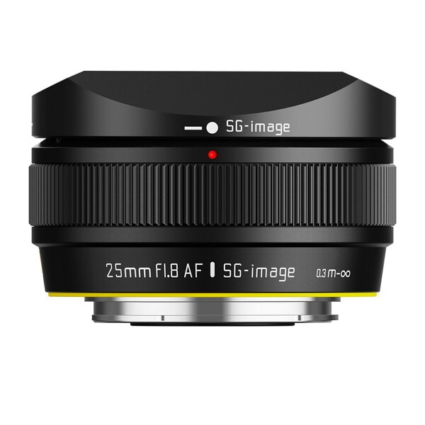 SG-image SG AF25mm F1.8 E C (B) ブラック 単焦点レンズ ソニーEマウント