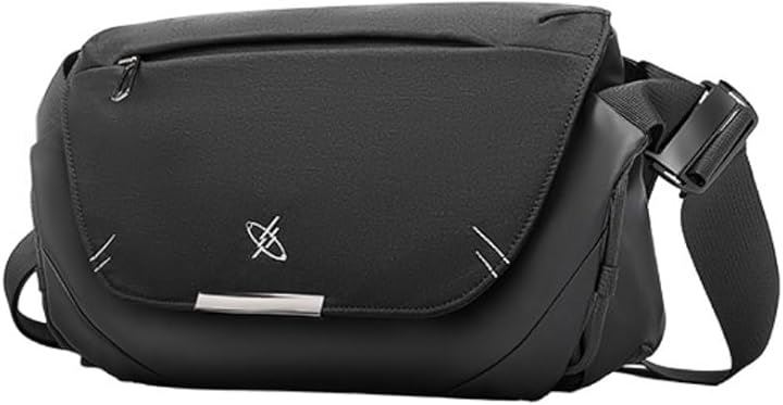 GYXX/星跡 バッ グレディース ショルダーバッグ キャンバスバッグ 通勤 (曜夜ブラック/大型「12.9インチタブレット」)