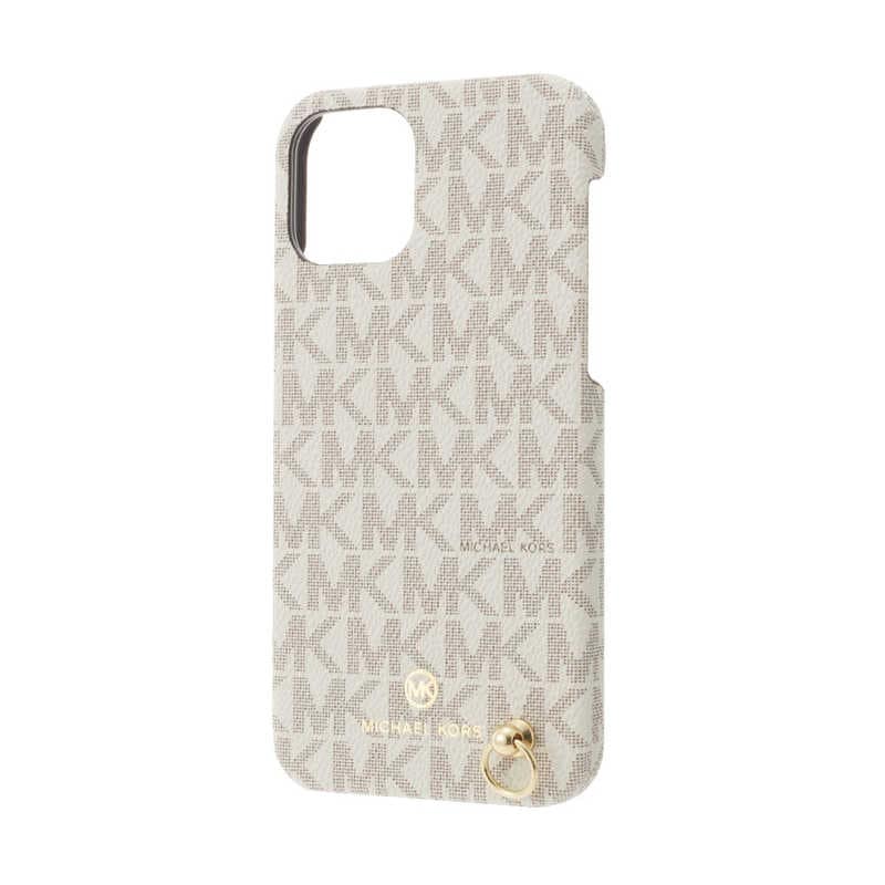 マイケルコース　Slim Wrap Case Signature with Hand Strap - Magsafe for iPhone 12/12 Pro 　MKSHVNLWPIP2061