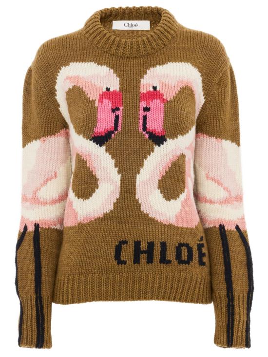 CHLOE Women Sweater CH26SMP32615 20M Brown