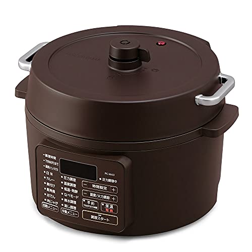 アイリスオーヤマ 電気圧力鍋 圧力鍋 3L 3*4人用 低温調理可能 卓上鍋 予約機能付き レシピブ 24,260円