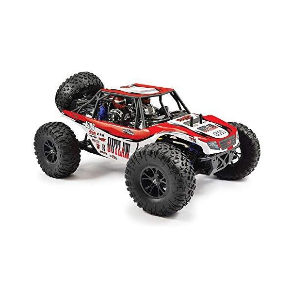 FTX FTX5570 Outlaw Ultra4 RC Rock Crawler, Red/White 並行輸入品