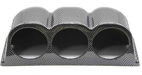 [ミャオミャオ] Miaomyao 汎用 60φ 60mm 3連 ピラーメーター パネル ホルダー