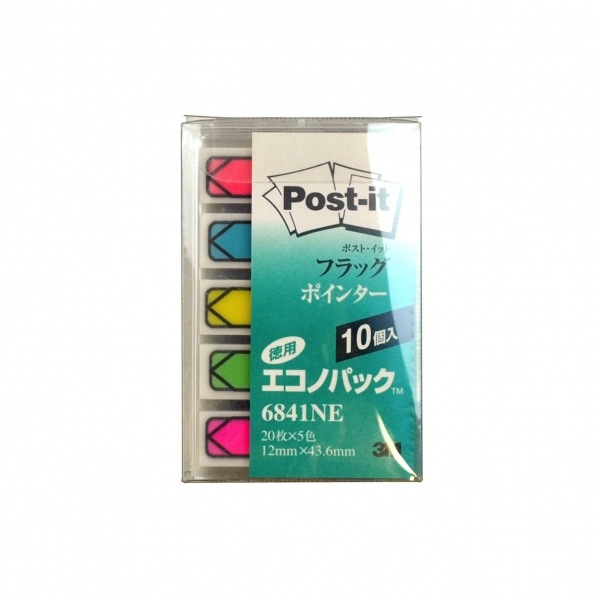 ポストイット フラッグ ポインター エコノパック(10個入) 6841NE