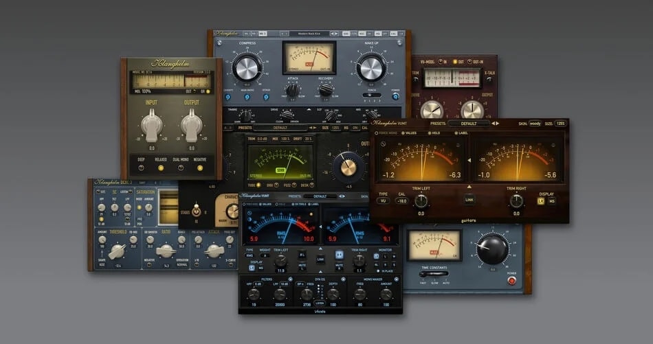 Klanghelm 10個のミックスプラグインセットTENS/MJUC/DC 8C/SDRR 2/MJUC Jr/VUMT/IVGI/DC1A/TENS Jr