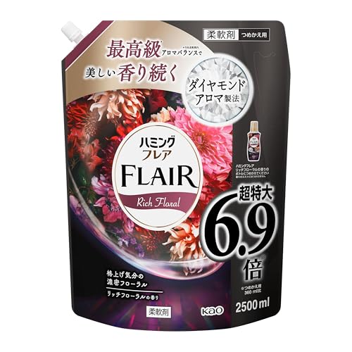 フレアフレグランス ハミングフレア リッチフローラル 詰め替え大容量 2500ml 4,257円