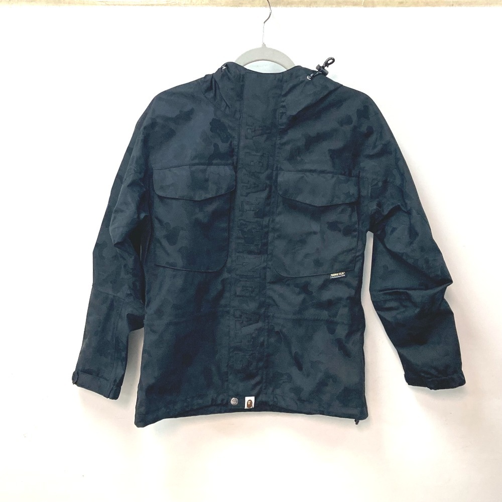 A BATHING APE アベイシングエイプ ジャケット ミリタリー アウター GORE-TEX ゴアテックス ジップアップ パーカー アウター 長袖 フード有り アパレル アウター ポリエステル