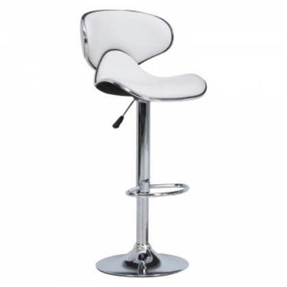 不二貿易 C/D:80915 カウンターチェア シェル WH 80915